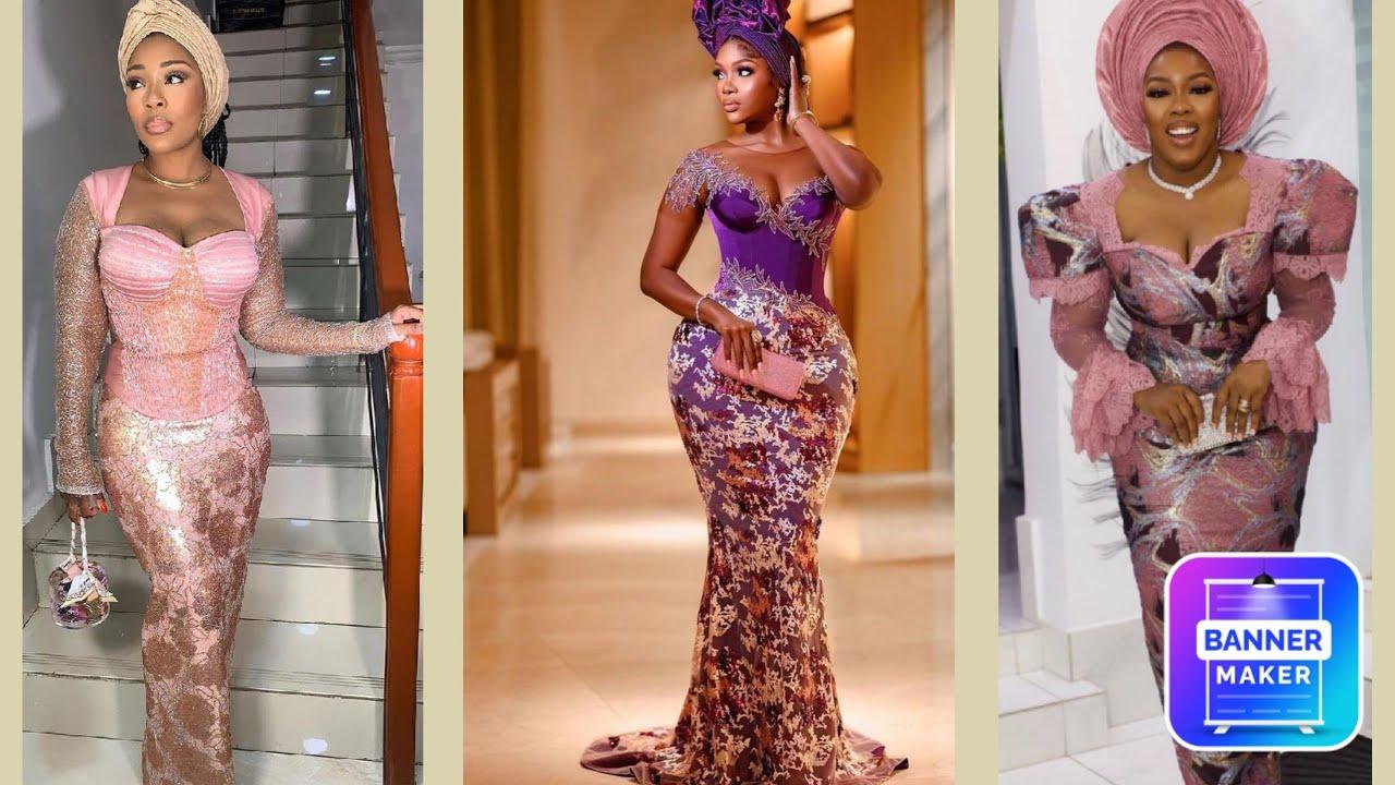 Gold Sequin Drama at Chioma & David's Wedding