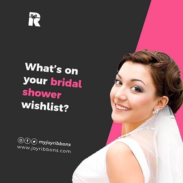 have your wedding wishlist available to your guests, use JoyRibbons Registry now - JoyRibbons Blog