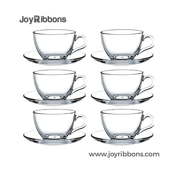 12 Piece Cups with Saucers
