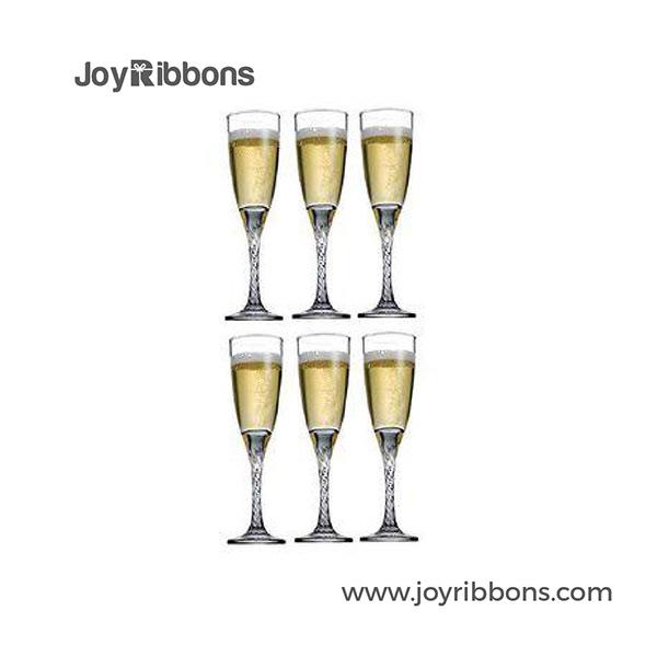 Champagne Flute set of 6