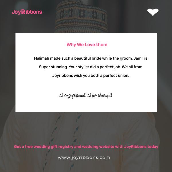 JoyRibbons is top gift registry site in Nigeria. Couples getting married in Nigeria today can receive gift on their wishlist, see RSVP and share their wedding information with their loved ones using JoyRibbons. We are the company that will do everything and anything for love