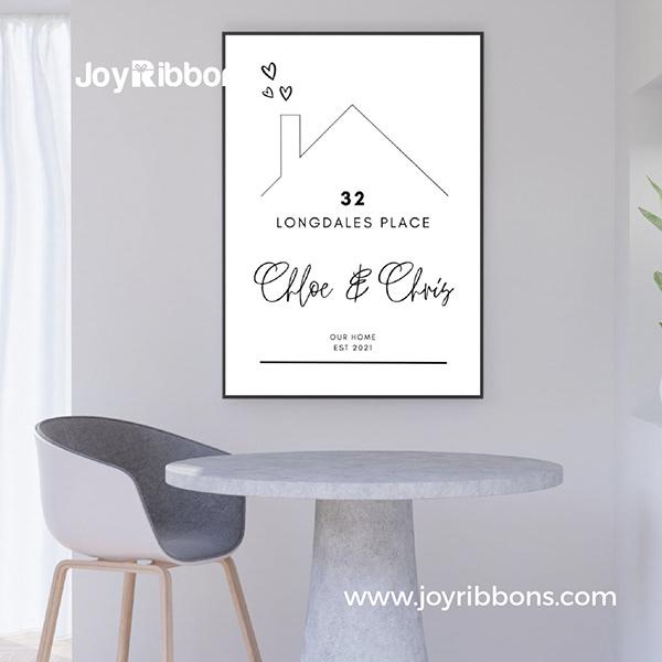 New Home Personalised Print