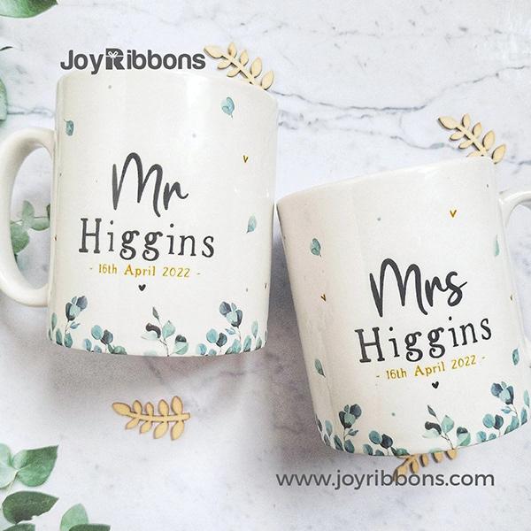 Bride and Groom Mugs