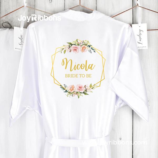 Personalised Bridal Party Robes