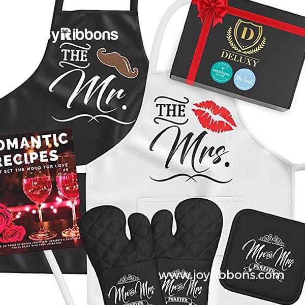 DELUXY Aprons For Happy Couple