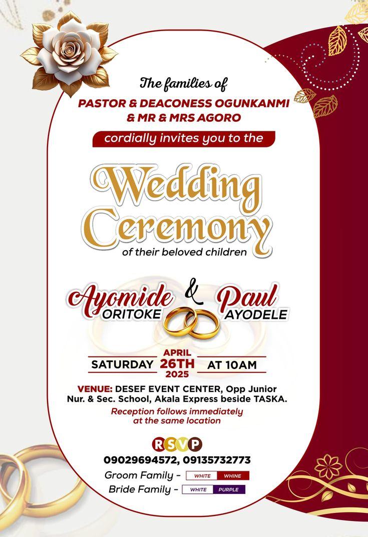 Looking for great wedding invitations card design ideas in Algeria, Angola, Benin, Botswana, Burkina Faso, Burundi, Cape Verde, Cameroon, Central African Republic, Chad, Comoros, Democratic Republic of Congo, Republic of Congo, Djibouti, Egypt, Equatorial Guinea, Eritrea, Eswatini, Ethiopia, Gabon, Gambia, Ghana, Guinea, Guinea-Bissau, Cote d'Ivoire, Kenya, Lesotho, Liberia, Libya, Madagascar, Malawi, Mali, Mauritania, Mauritius, Morocco, Mozambique, Namibia, Niger, Nigeria, Rwanda, Sao Tome and Principe, Senegal, Seychelles, Sierra Leone, Somalia, South Africa, South Sudan, Sudan, Tanzania, Togo, Tunisia, Uganda, Zambia, Zimbabwe? Checkout these ideas on Joyribbons.