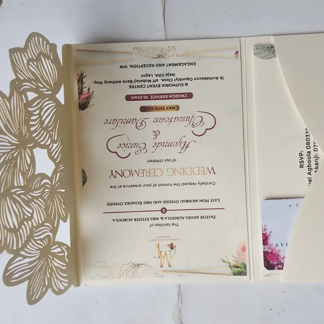 Looking for great wedding invitations card design ideas in Algeria, Angola, Benin, Botswana, Burkina Faso, Burundi, Cape Verde, Cameroon, Central African Republic, Chad, Comoros, Democratic Republic of Congo, Republic of Congo, Djibouti, Egypt, Equatorial Guinea, Eritrea, Eswatini, Ethiopia, Gabon, Gambia, Ghana, Guinea, Guinea-Bissau, Cote d'Ivoire, Kenya, Lesotho, Liberia, Libya, Madagascar, Malawi, Mali, Mauritania, Mauritius, Morocco, Mozambique, Namibia, Niger, Nigeria, Rwanda, Sao Tome and Principe, Senegal, Seychelles, Sierra Leone, Somalia, South Africa, South Sudan, Sudan, Tanzania, Togo, Tunisia, Uganda, Zambia, Zimbabwe? Checkout these ideas on Joyribbons.