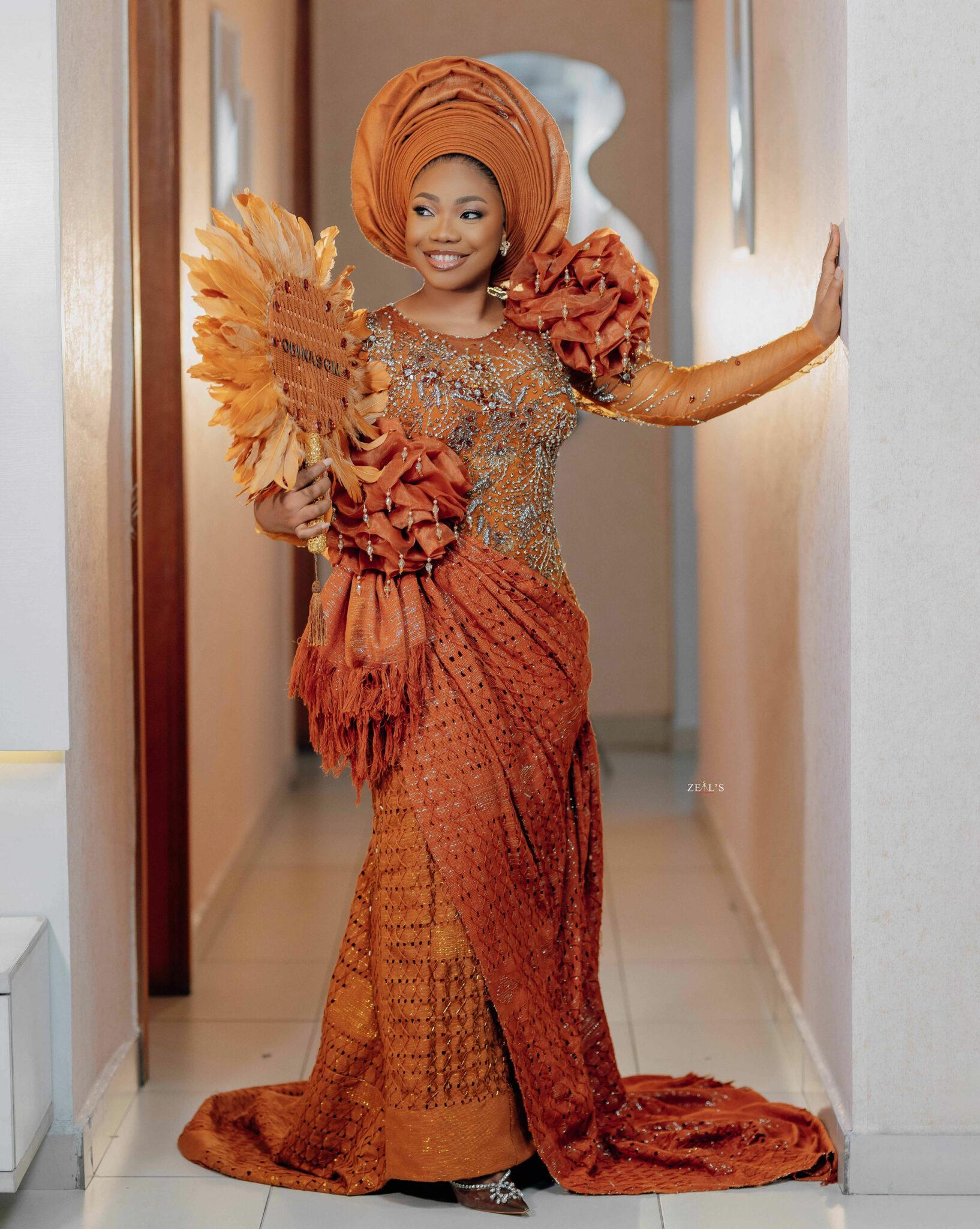 Mercy Chinwo & Pastor Blessed’s Traditional Wedding Was All Shades of Beautiful | See Photos - Image 1
