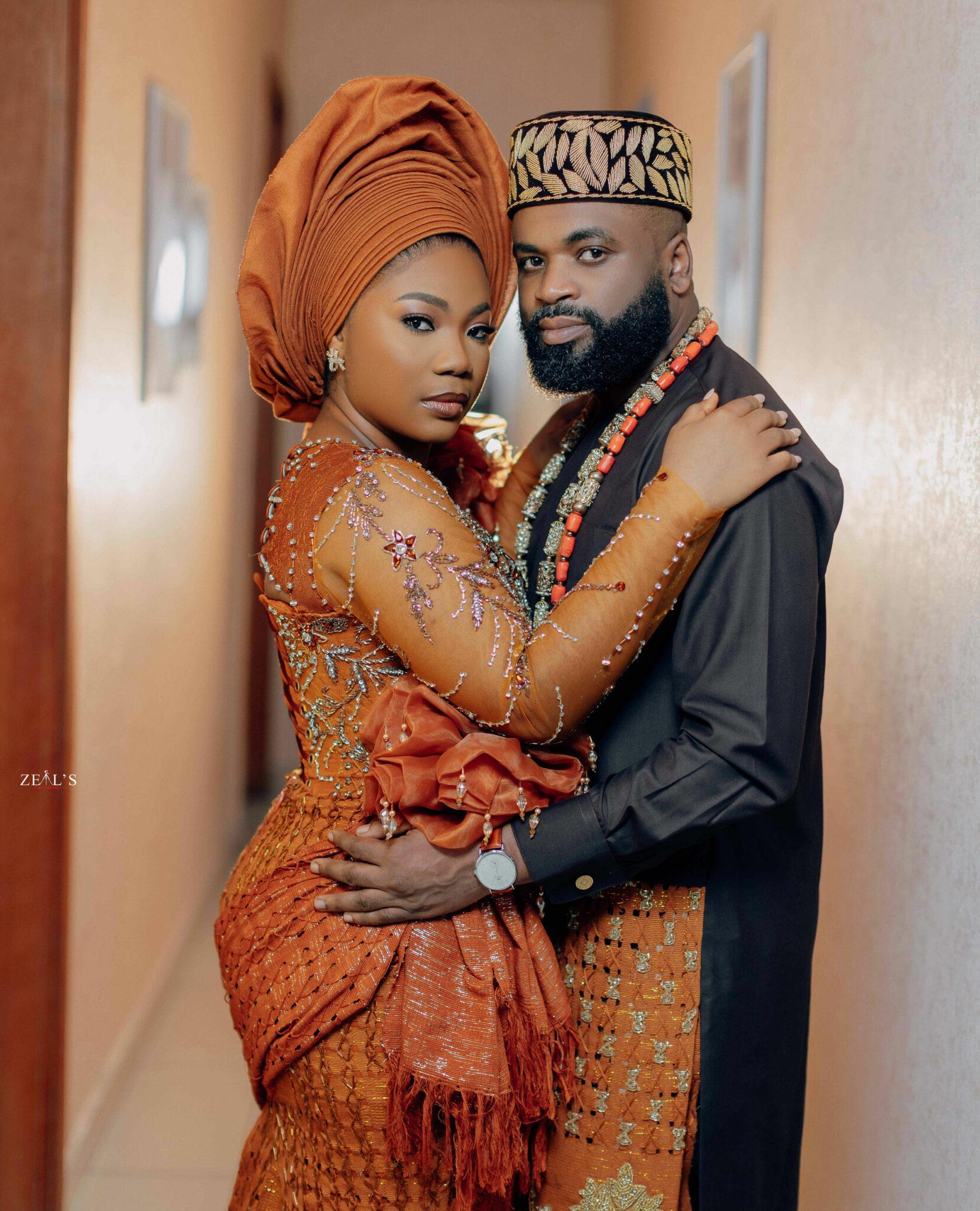 Mercy Chinwo & Pastor Blessed’s Traditional Wedding Was All Shades of Beautiful | See Photos - Image 3