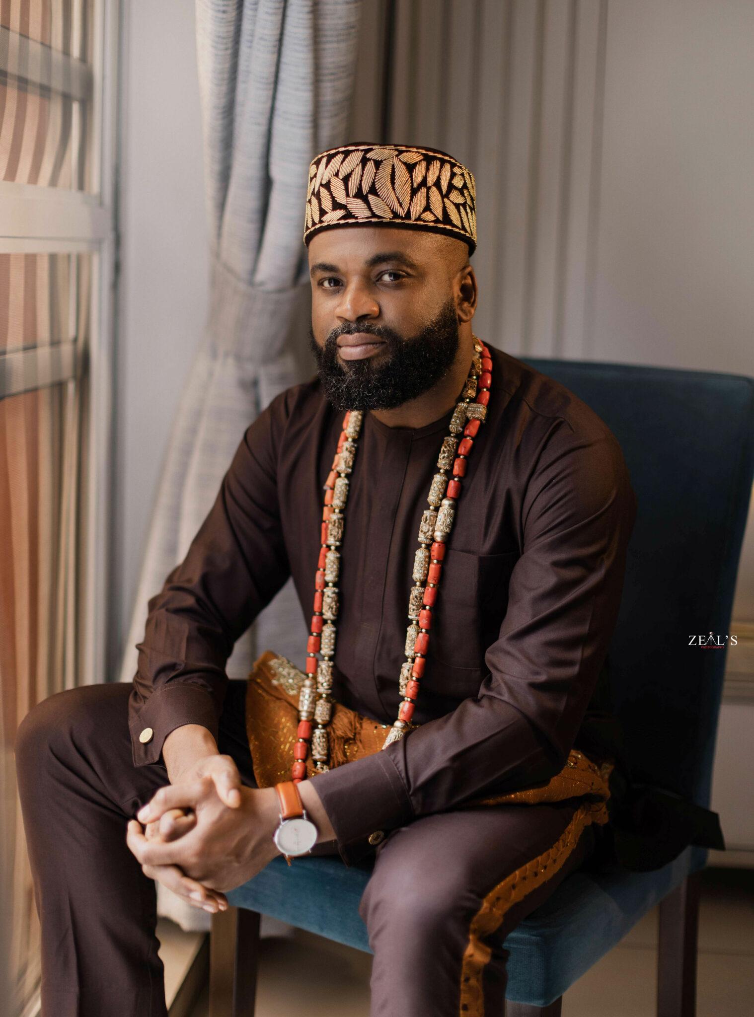 Mercy Chinwo & Pastor Blessed’s Traditional Wedding Was All Shades of Beautiful | See Photos - Image 4